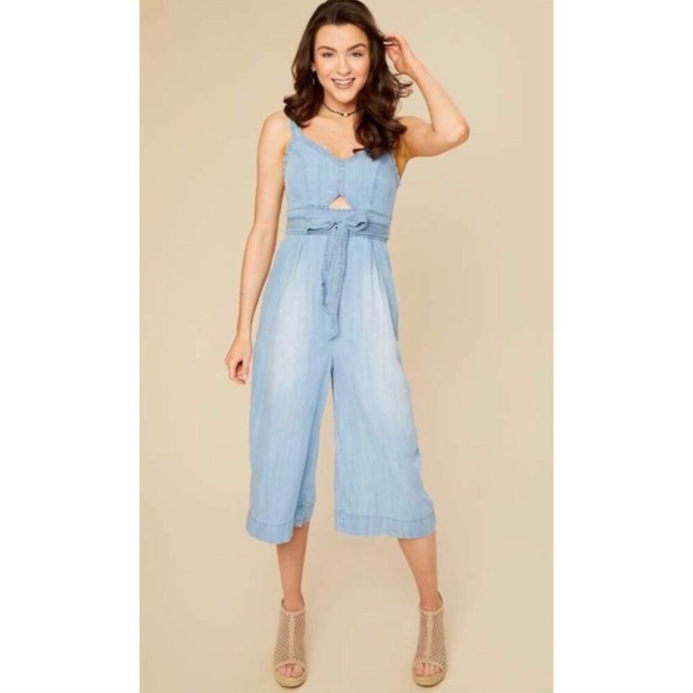 altar’d state chambray naomi jumpsuit 🤍 s